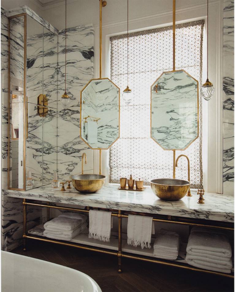 66 Amazing Art Deco Style Bathroom Designs Ideas - Blurmark