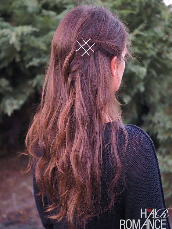 40 Amazing Bobby Pins Hairstyle Ideas To Transform Your