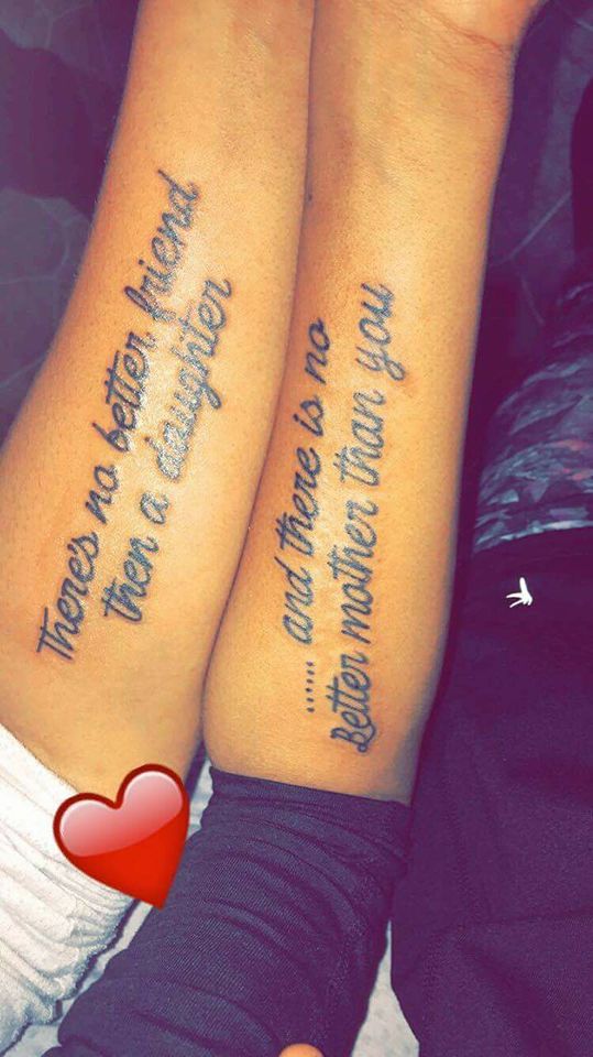 40 Amazing Mother Daughter Tattoos Ideas To Show Your Lovely Bonding