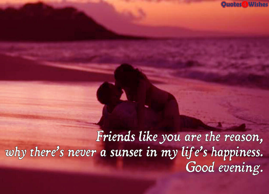 50 Lovely Good Evening Quotes and Wishes