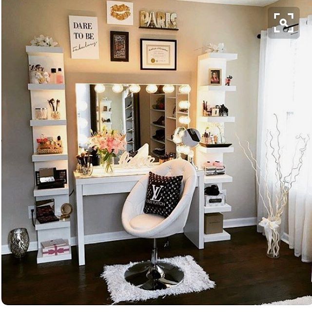 55 Great Makeup Vanity Decor Ideas to Adorn Your Home in Style