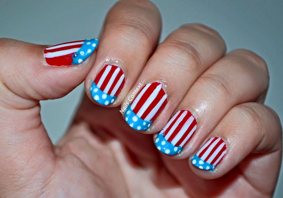 Simple Patriotic Nail Designs - wide 8