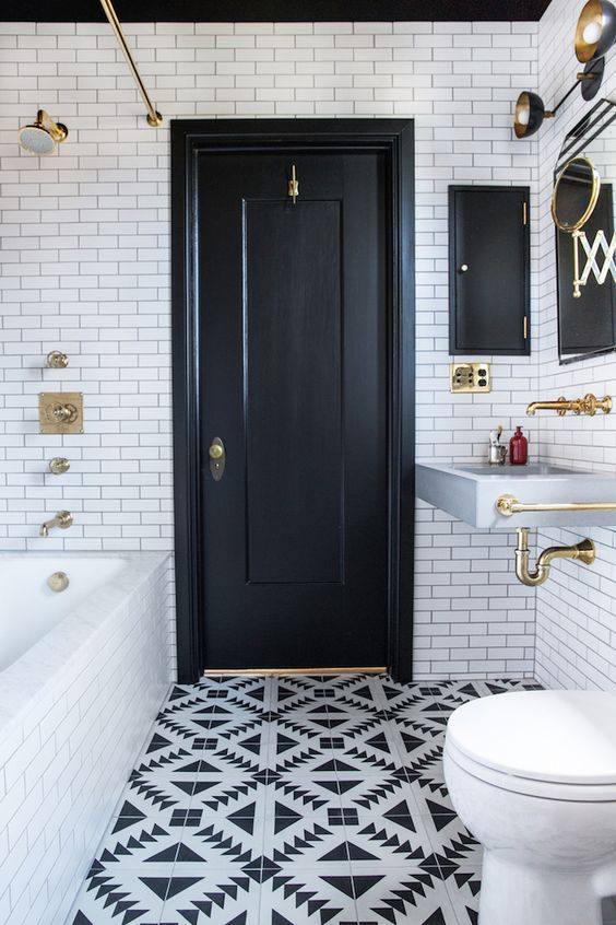 Art Deco Style Bathroom Design Ideas