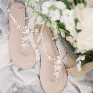 Bohemian Style Beach Wedding Shoes-1