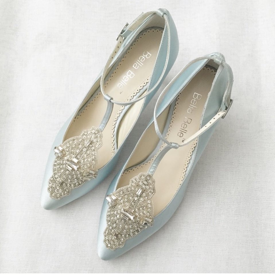 Handmade Art Deco Wedding Shoes