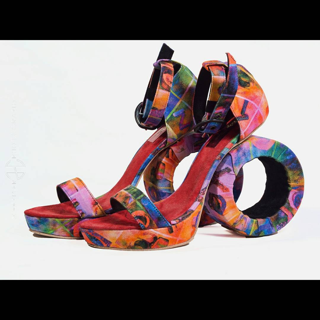 Adey Sapphire Funky Shoes