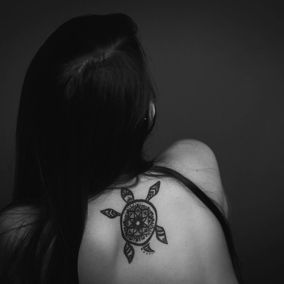 Back Turtle Tattoo