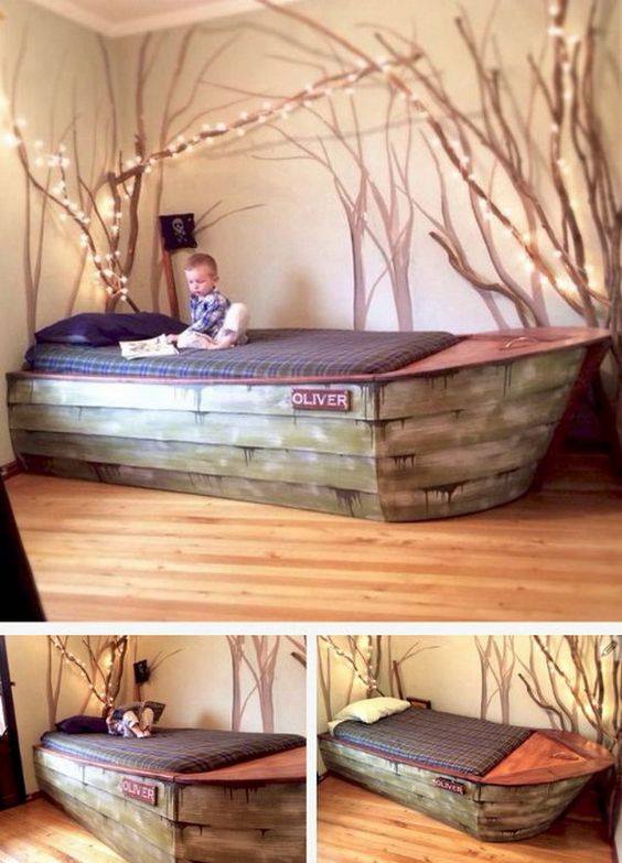 Boat Bed With Secret Compraments