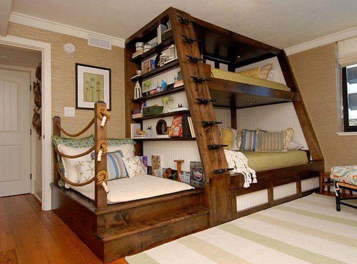 Boat Style Bunk Bed Blurmark, Boat Bunk Bed