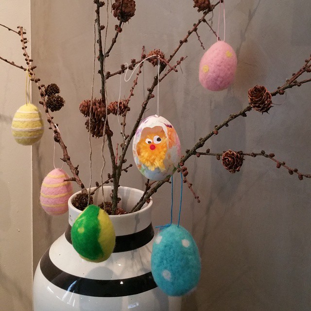 Creative Easter Egg On Tree