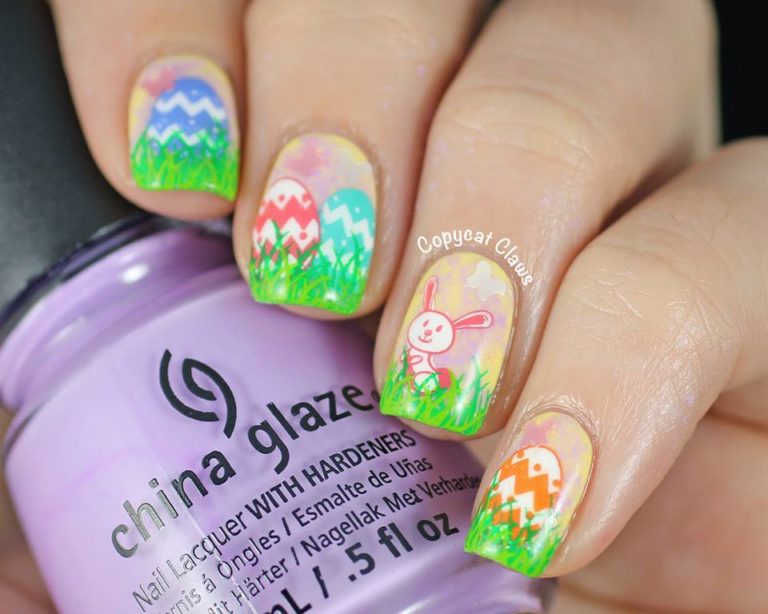 4. Quick and Easy Easter Nail Art - wide 8