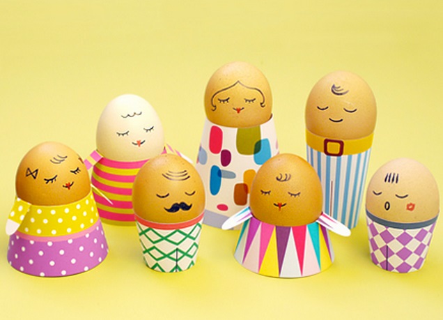 Decorated Eggs By Craft