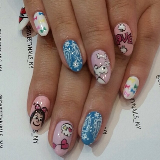 Funny Mother's Day Nails