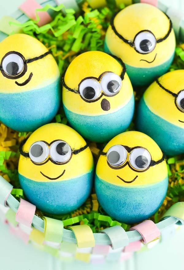 Minion Easter eggs