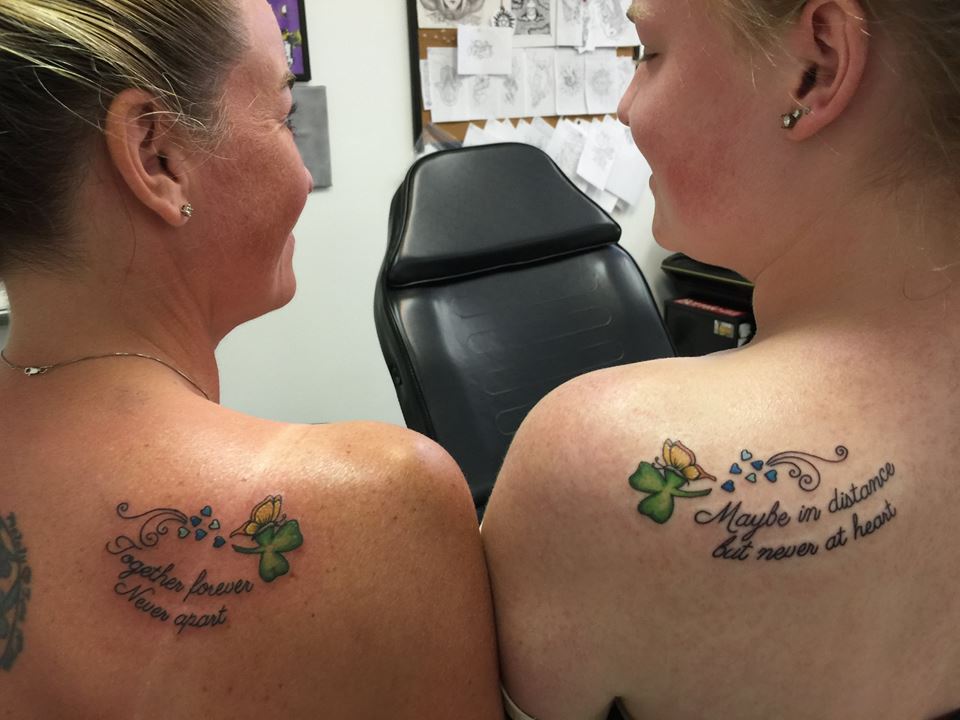 Mother Daughter Tattoos Ideas