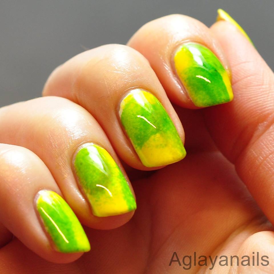 Neon Yellow With Green
