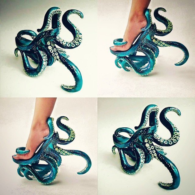 Octopus Crazy Heels