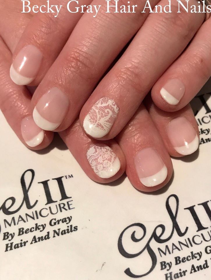 Beautiful Nails With Lace