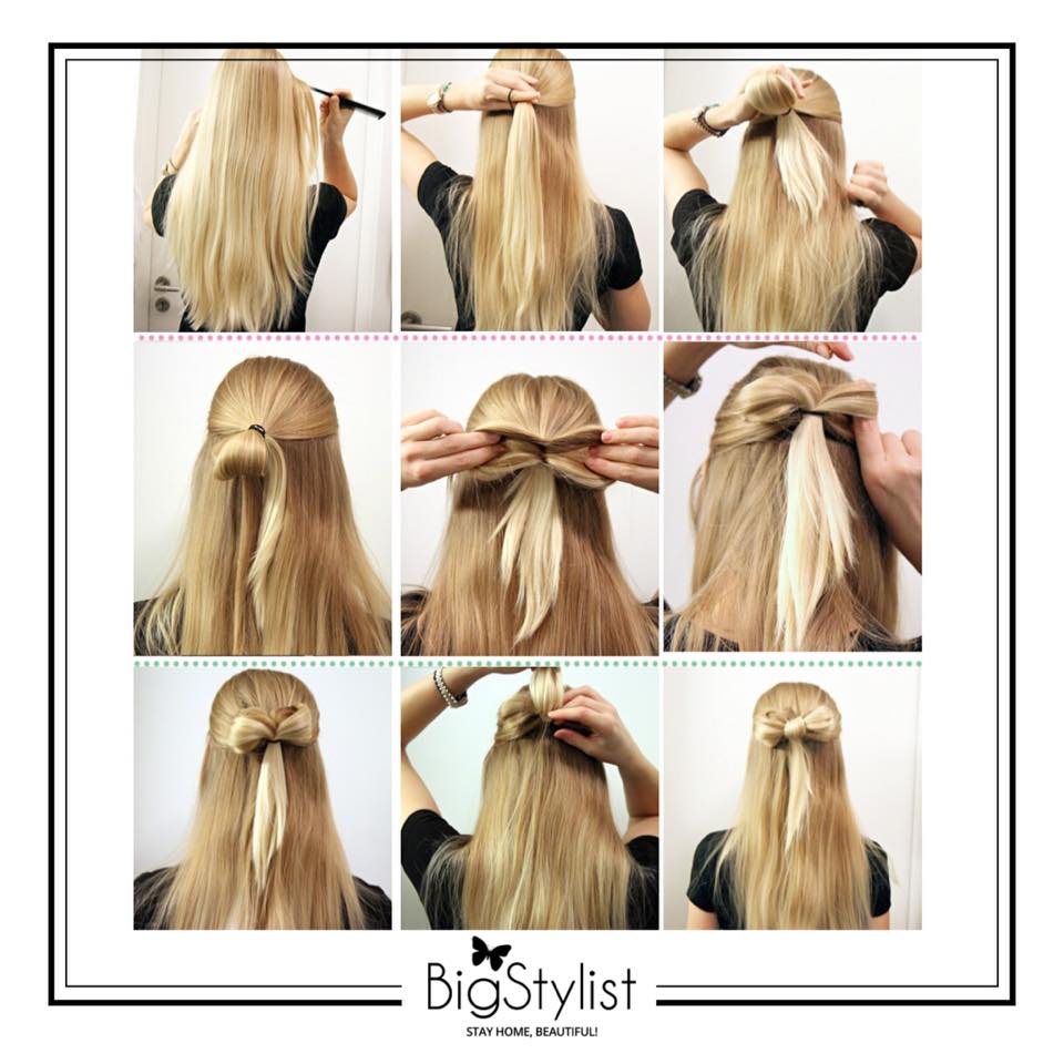 Bow Ponytail Perfect For Summer