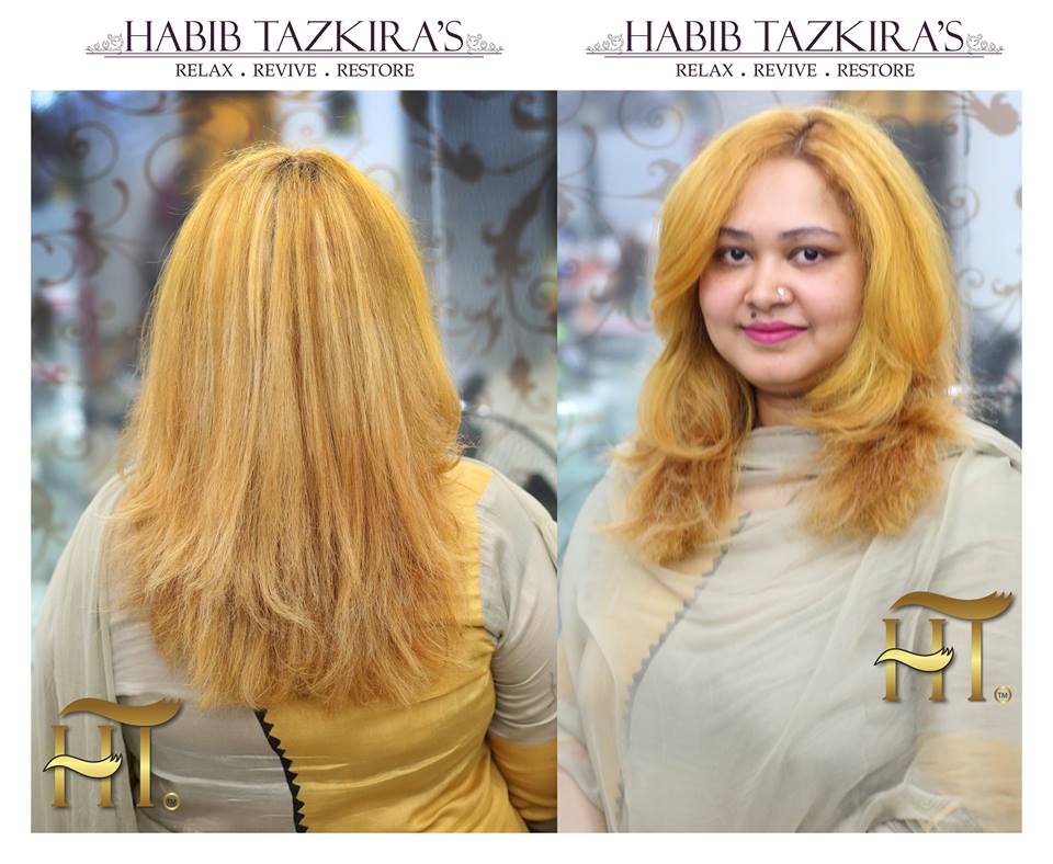 Buttery Blonde Medium Length Hairstyle