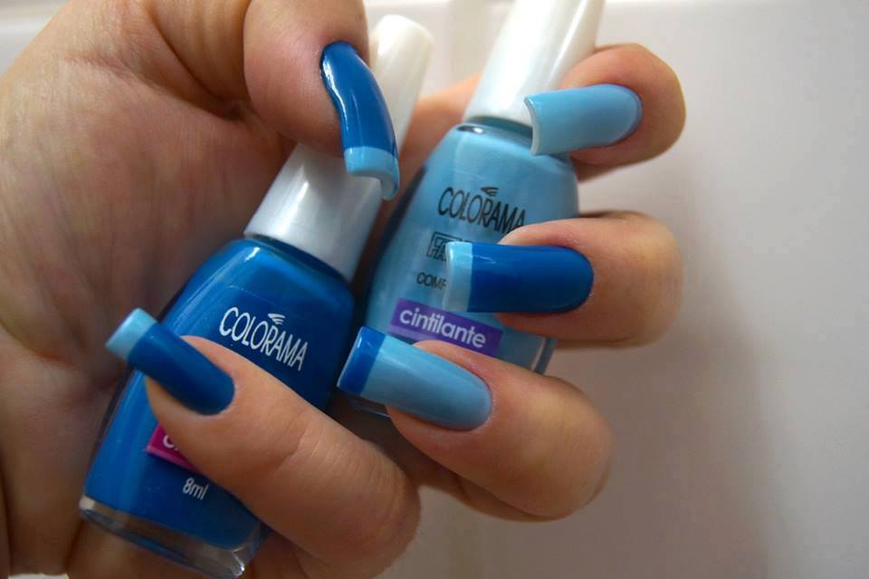 Gorgeous Blue Nails