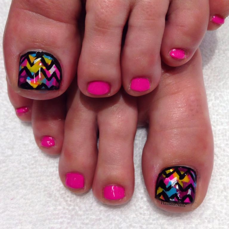 56 Adorable Toe Nail Designs For Summer 2017