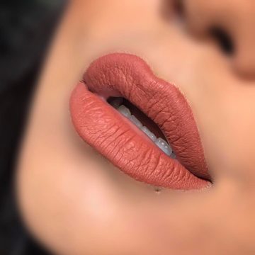 Matte Orange Lips