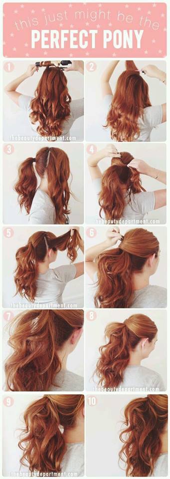 Perfect Ponytail Hairstyle