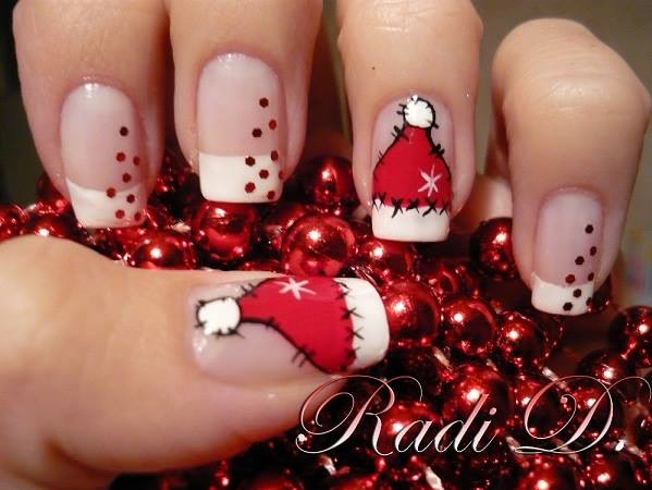 Santa's Cap On Nails