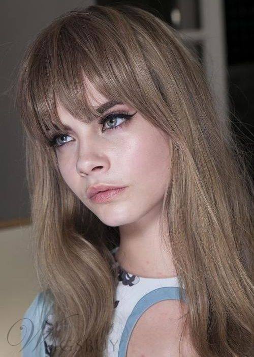 Straight Hairstyle For Medium Length Hairs
