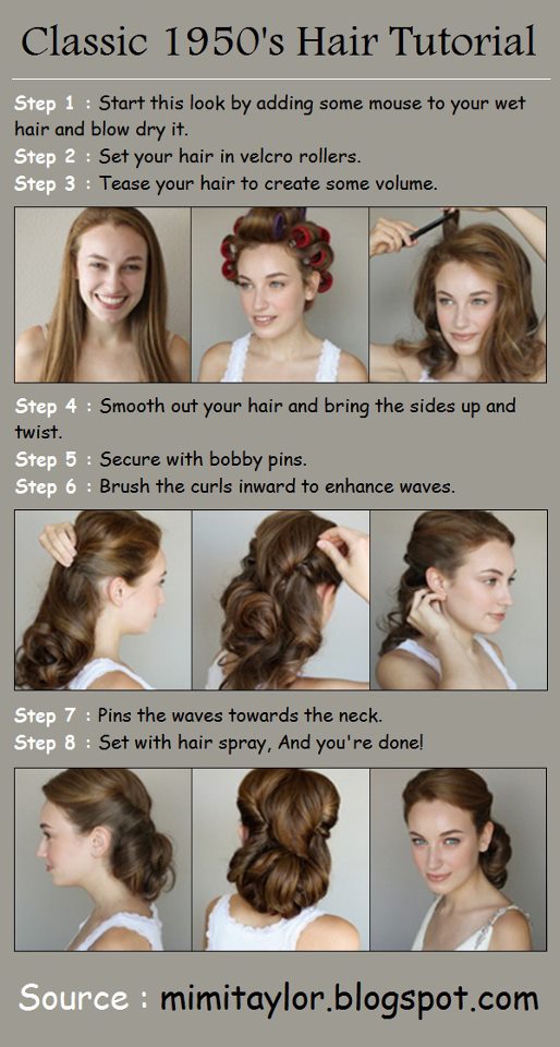 1950s Hairstyle Tutorial