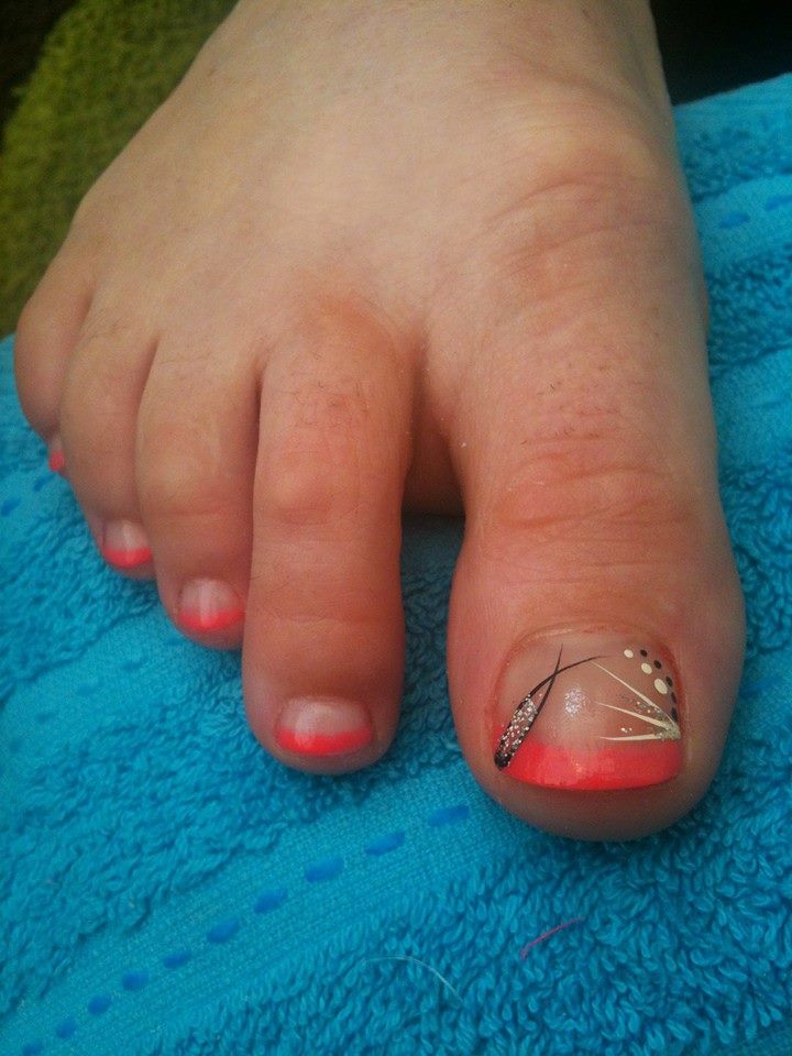 Acrylic Toe Nails