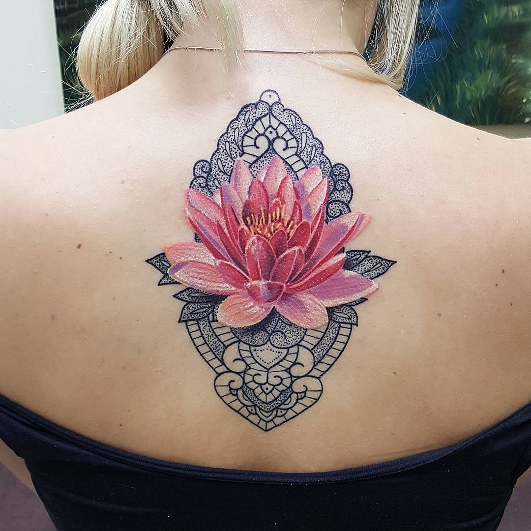 Adorable Flower Tattoo