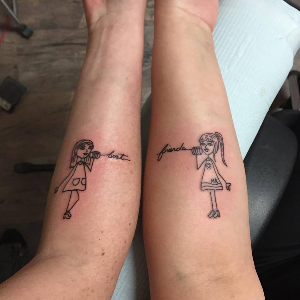 Amazing Best Friend Tattoo