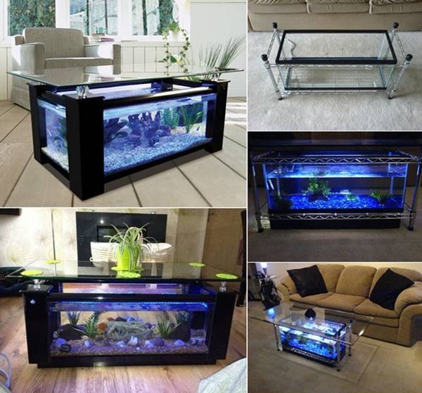 Amazing DIY Aquarium Coffee Table