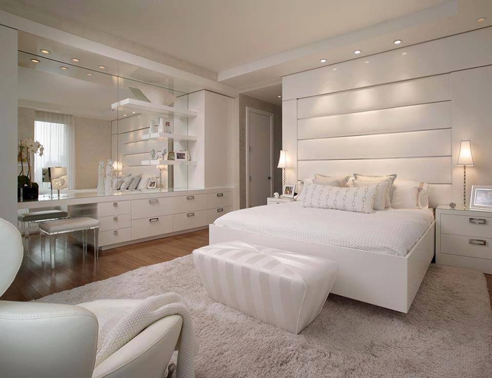 Amazing White Bedroom Design