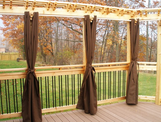 Awesome Brown Curtains