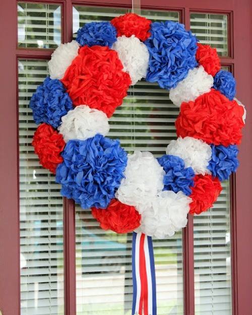 Awesome Paper Flower Wreath