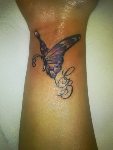 Beautifly Butterfly Tattoo
