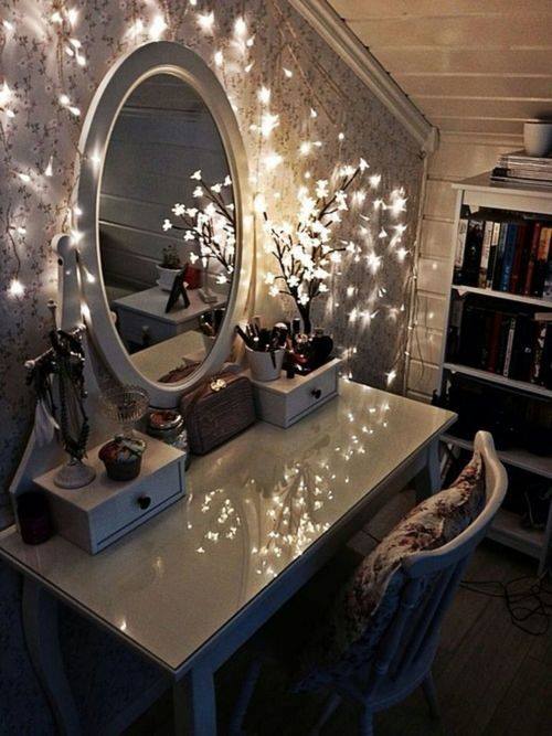 Beautiful Light Decor In Make Room