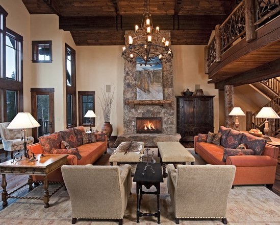 Beautiful Rustic Living Room