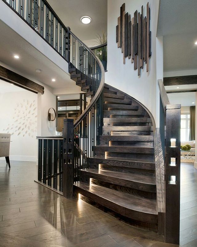 Beautiful Wooden Stairs Idea