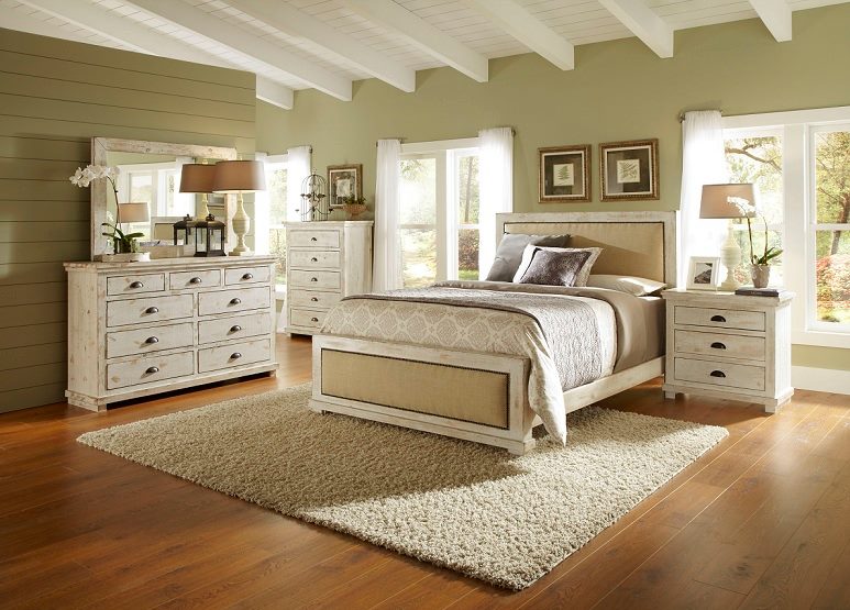 Bedroom With Wooden Flooring