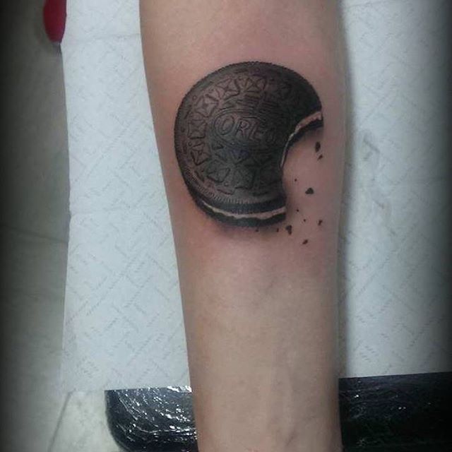 Biscuit Inked On Arm