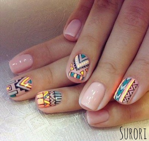 Boho Style Nails