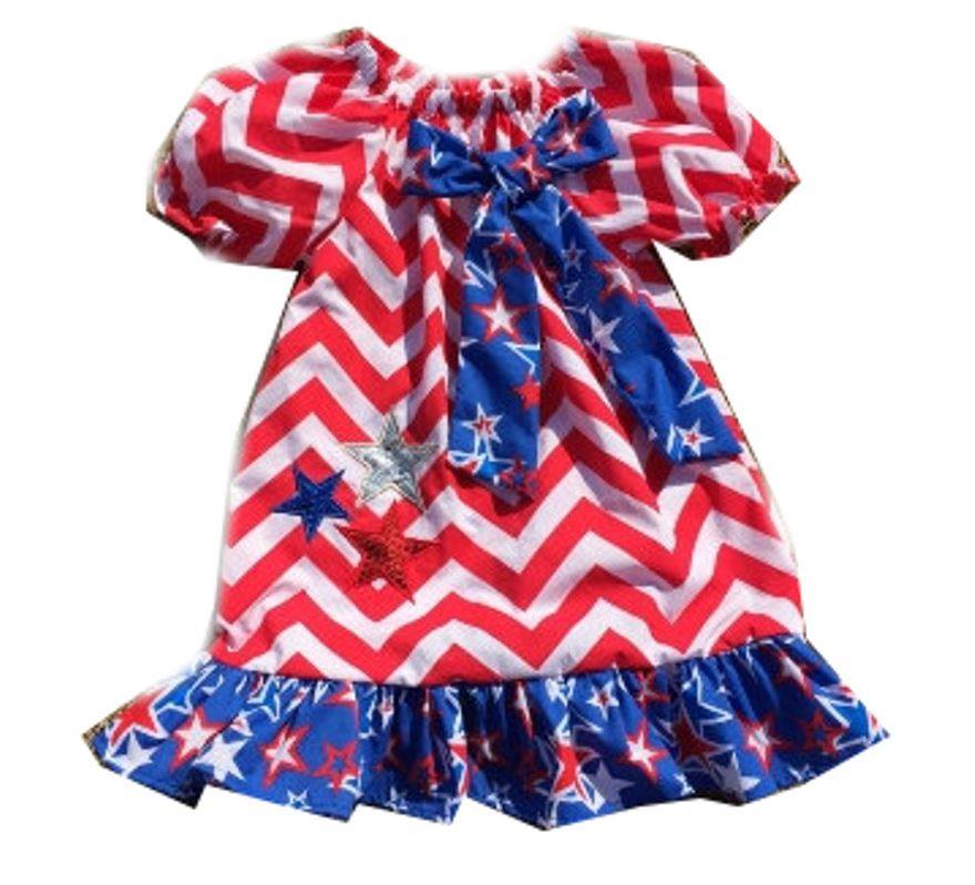 Chevron With Star Spangled Banner Outfit