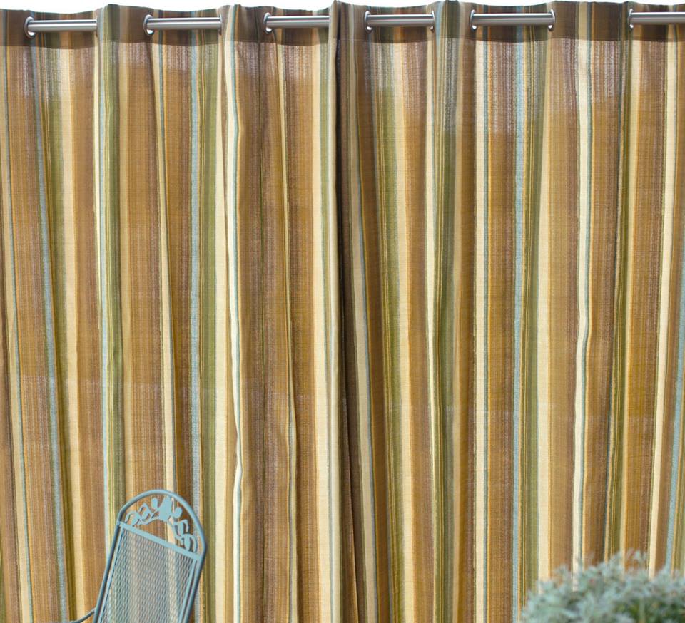 Colored Stripes Curtains