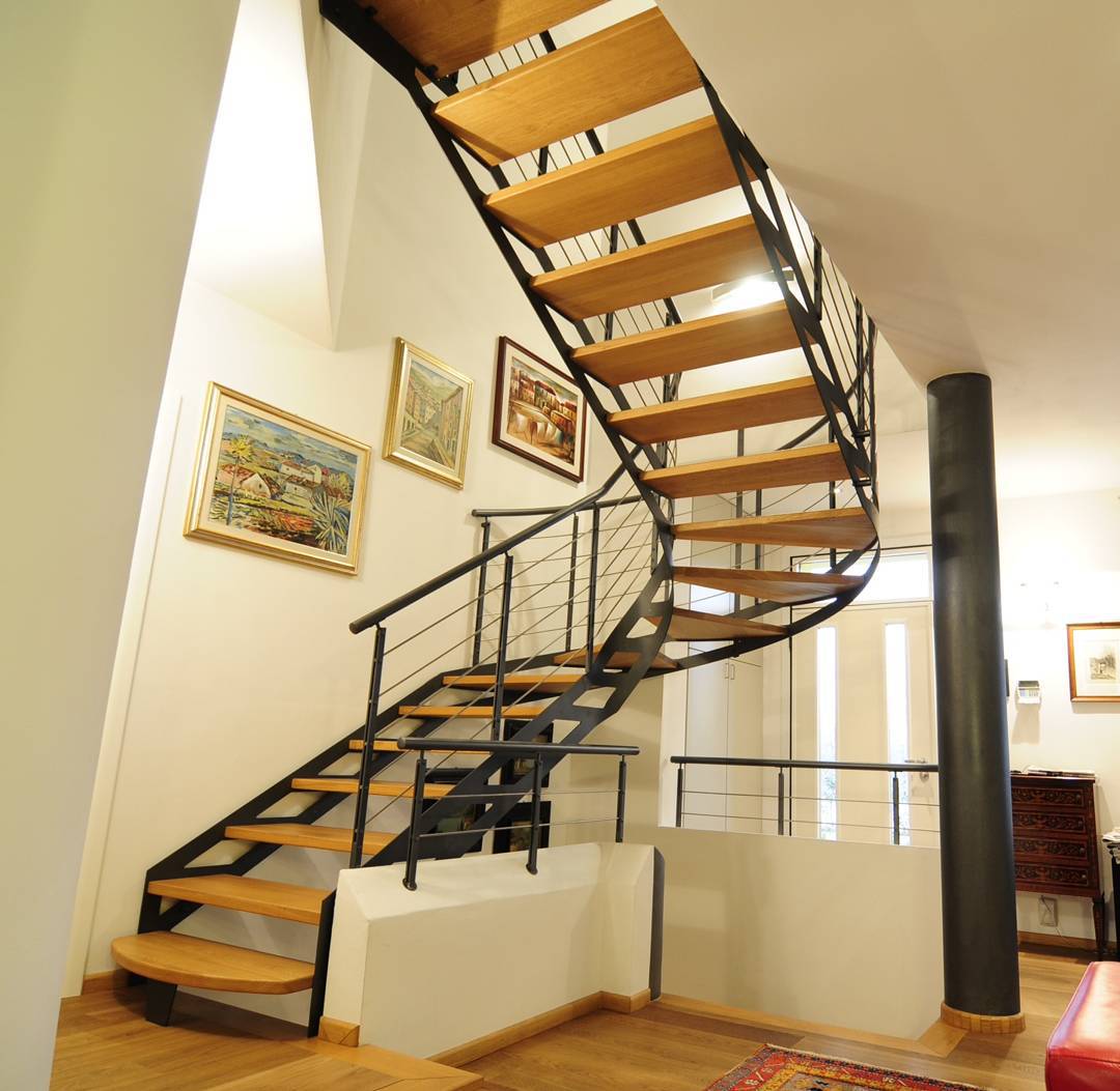 Contemporary Spiral Stairs Design
