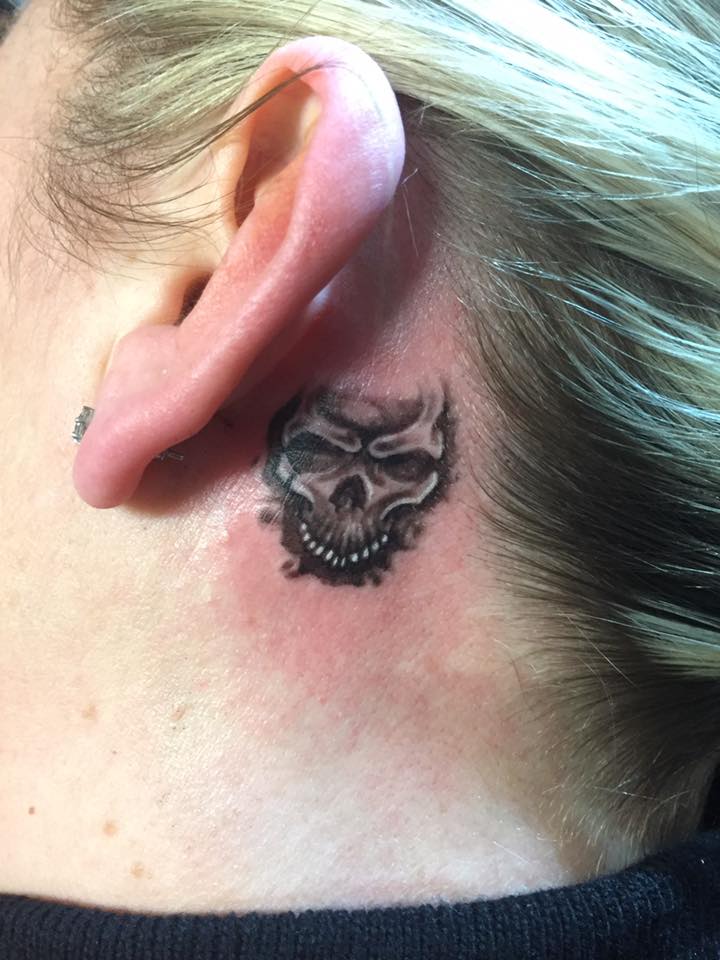 Cool Skull Tattoo Idea
