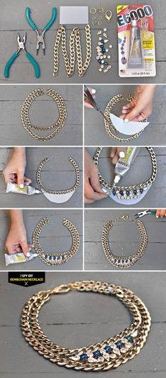 Creative DIY Chain Necklace